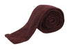 Burgundy Acrylic Tie