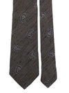 Brown Silk Tie