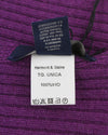 Purple Wool Scarf