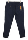 Blue Cotton Trousers