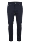 Blue Cotton Trousers