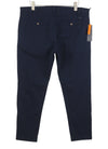 Blue Cotton Trousers