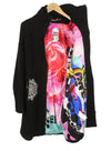 Black Acrylic Coat