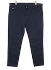 Blue Cotton Trousers