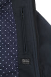 Blue Polyester Jacket