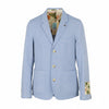 Blue Cotton Blazer