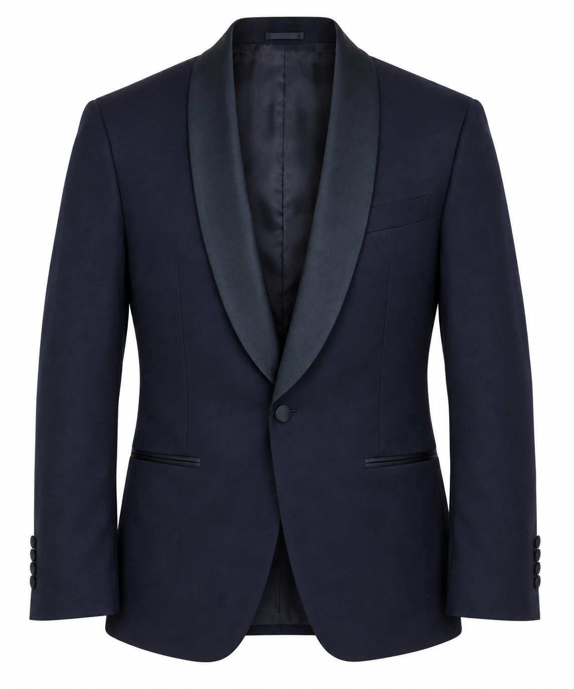 Blazer Havana mit Schalkragen
