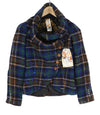 Multicoloured Wool Coat