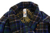 Multicoloured Wool Coat