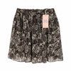 Brown Polyester Skirt