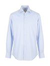 Blue Cotton Formal Shirt
