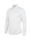 White Cotton Formal Shirt