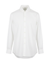 White Cotton Formal Shirt