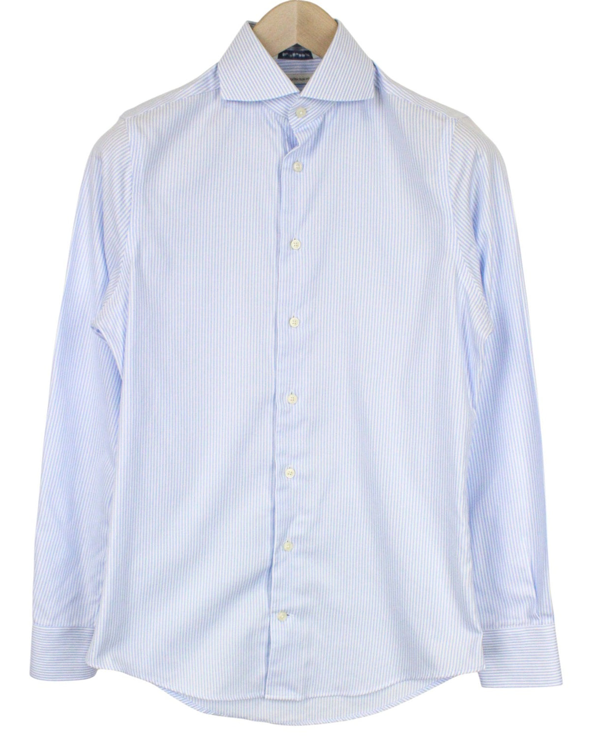 Blaues Twill-Hemd