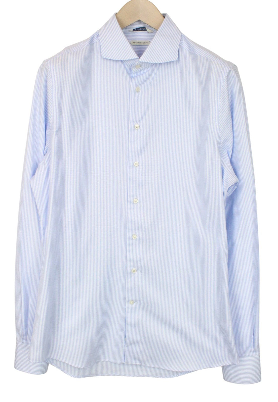 Blaues Twill-Hemd