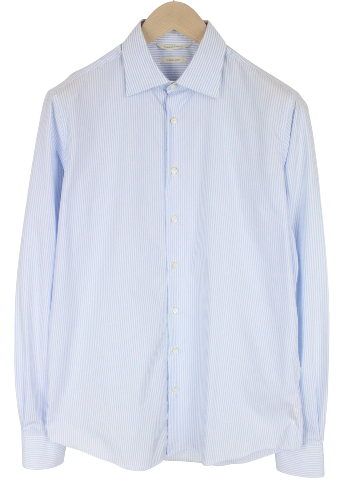 Blaues Twill-Hemd