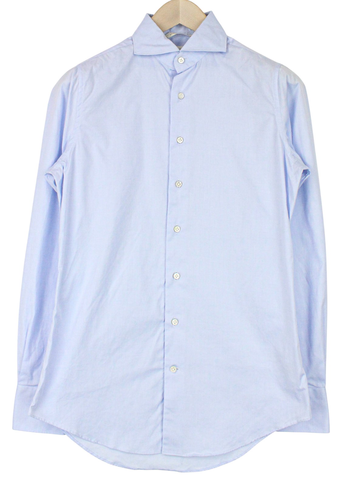 Blaues Twill-Hemd