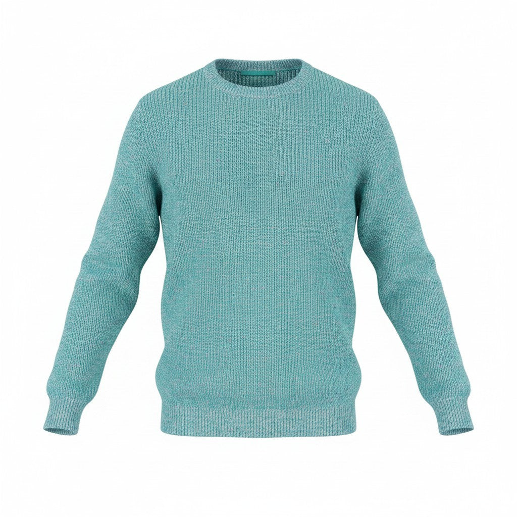 Blauer Pullover