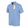 Blue Cotton Polos