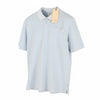 Blue Cotton Polos