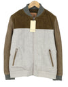 Grey Leather Jacket