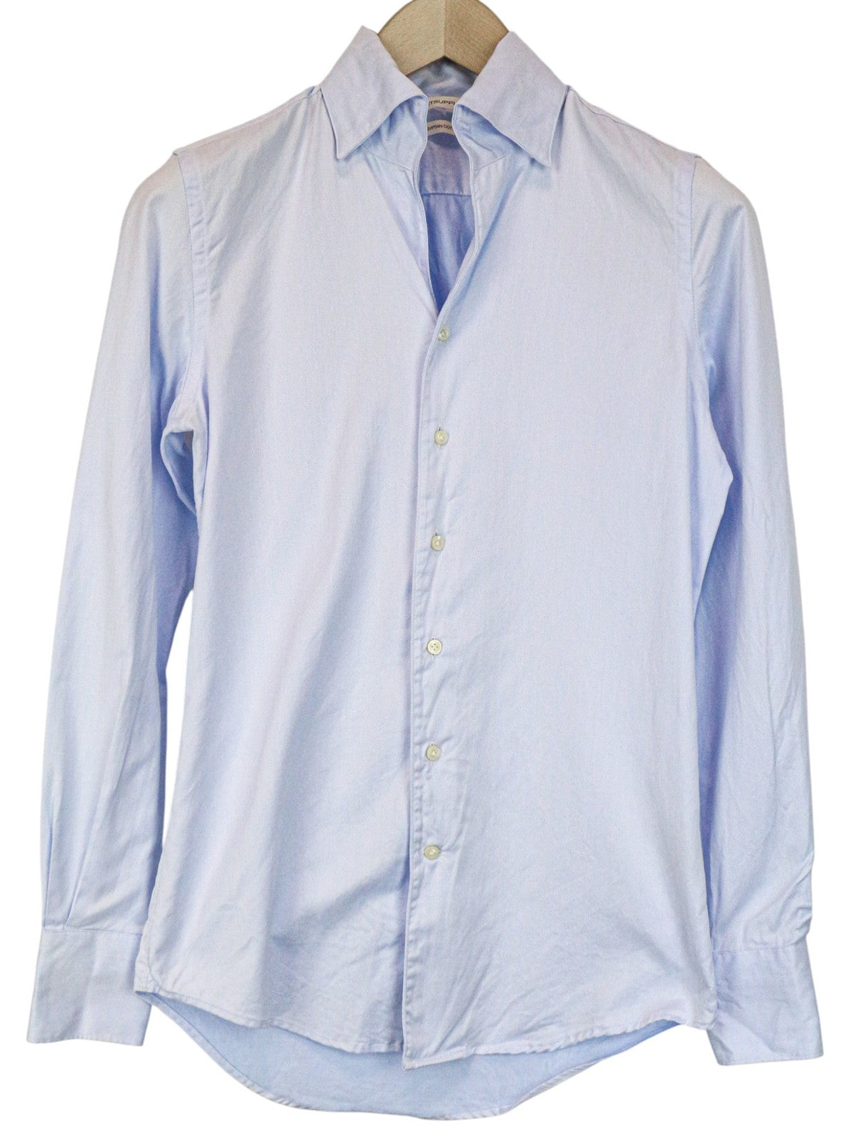 Blaues Twill-Hemd