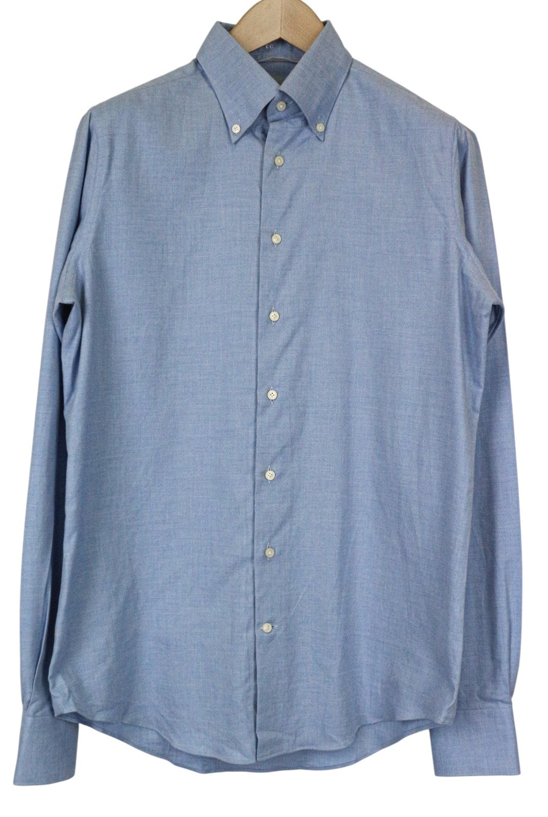Blaues Twill-Hemd
