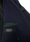Blue Wool Coat