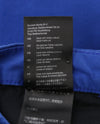 Blaue Baumwollhose