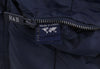 Burgunderrote Polyesterjacke