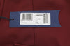 Burgunderrote Polyesterjacke