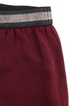 Rote Polyesterhose