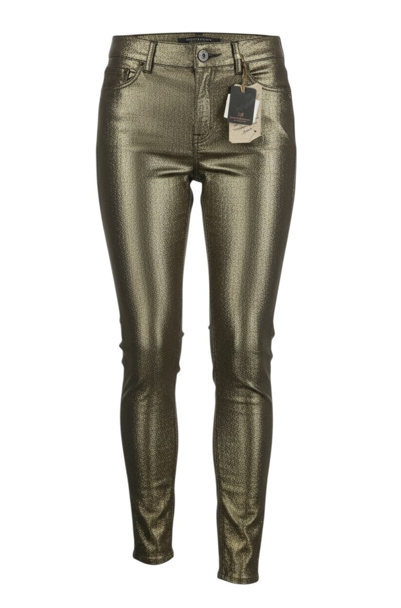 Mehrfarbige Polyesterhose