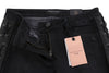 Schwarze Baumwolljeans