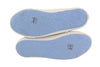 Blaue Textil-Sneaker