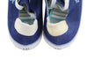 Blaue Textil-Sneaker