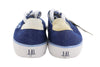 Blaue Textil-Sneaker