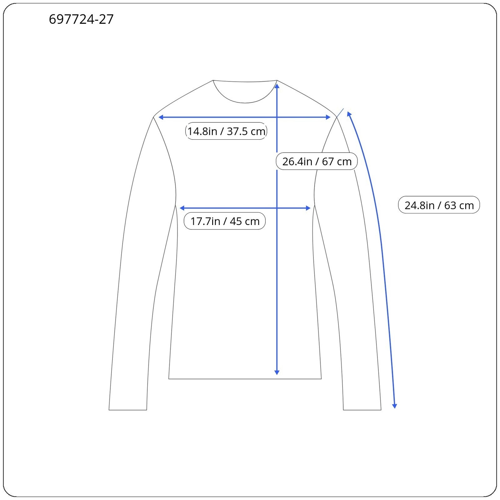 MARINA YACHTING Men's T-Shirt S Black Long Sleeve Cotton Logo Pullover Top