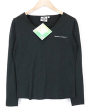 TUCANO URBANO T-TU Lady Women's T-Shirt S Black Cotton V-Neck Long Top