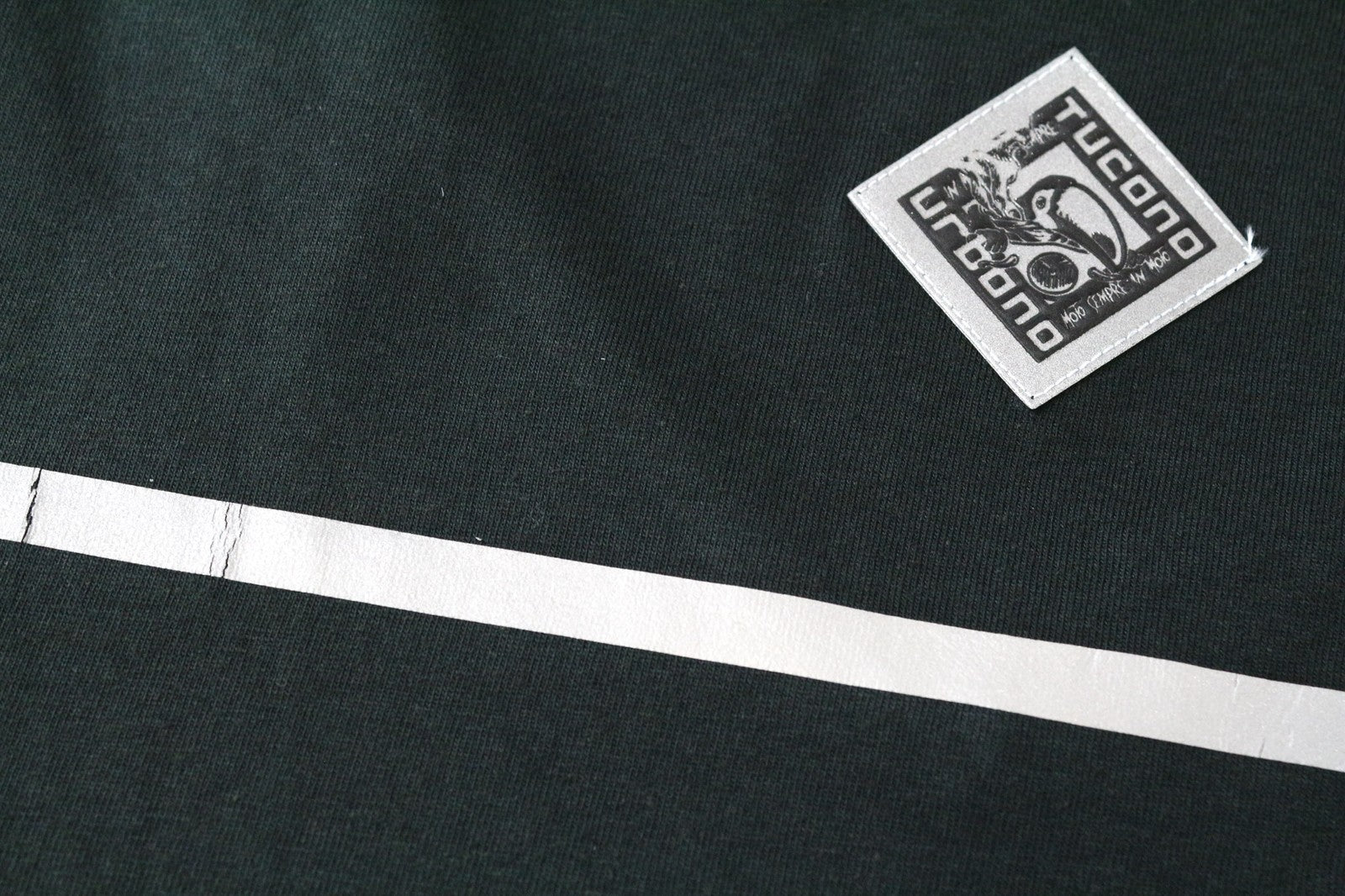 TUCANO URBANO T-TU Lady Women's T-Shirt S Black Cotton V-Neck Long Top