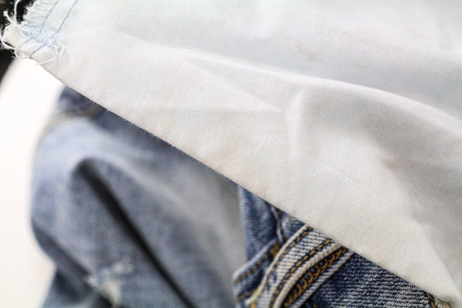 DIESEL D-Eetar 087AV Men's Jeans W34/L32 Taper Ripped Faded Blue Cotton