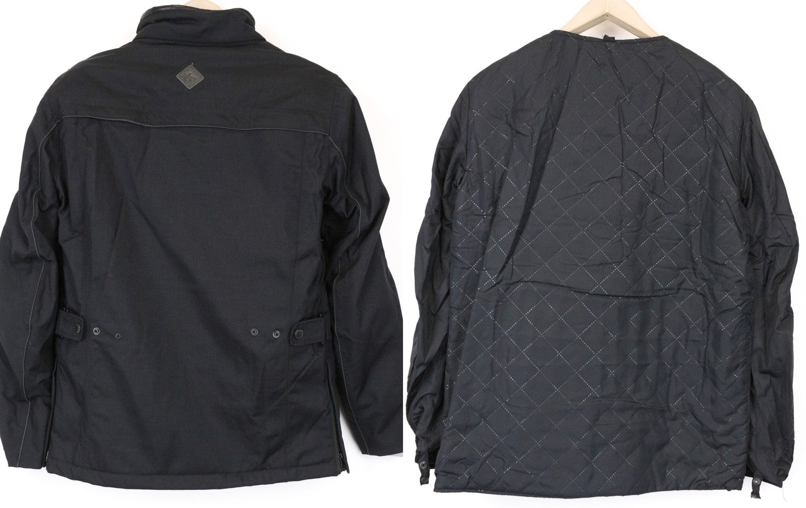 TUCANO URBANO Ermes Men's Jacket S Black 2in1 Removable Padded Moto