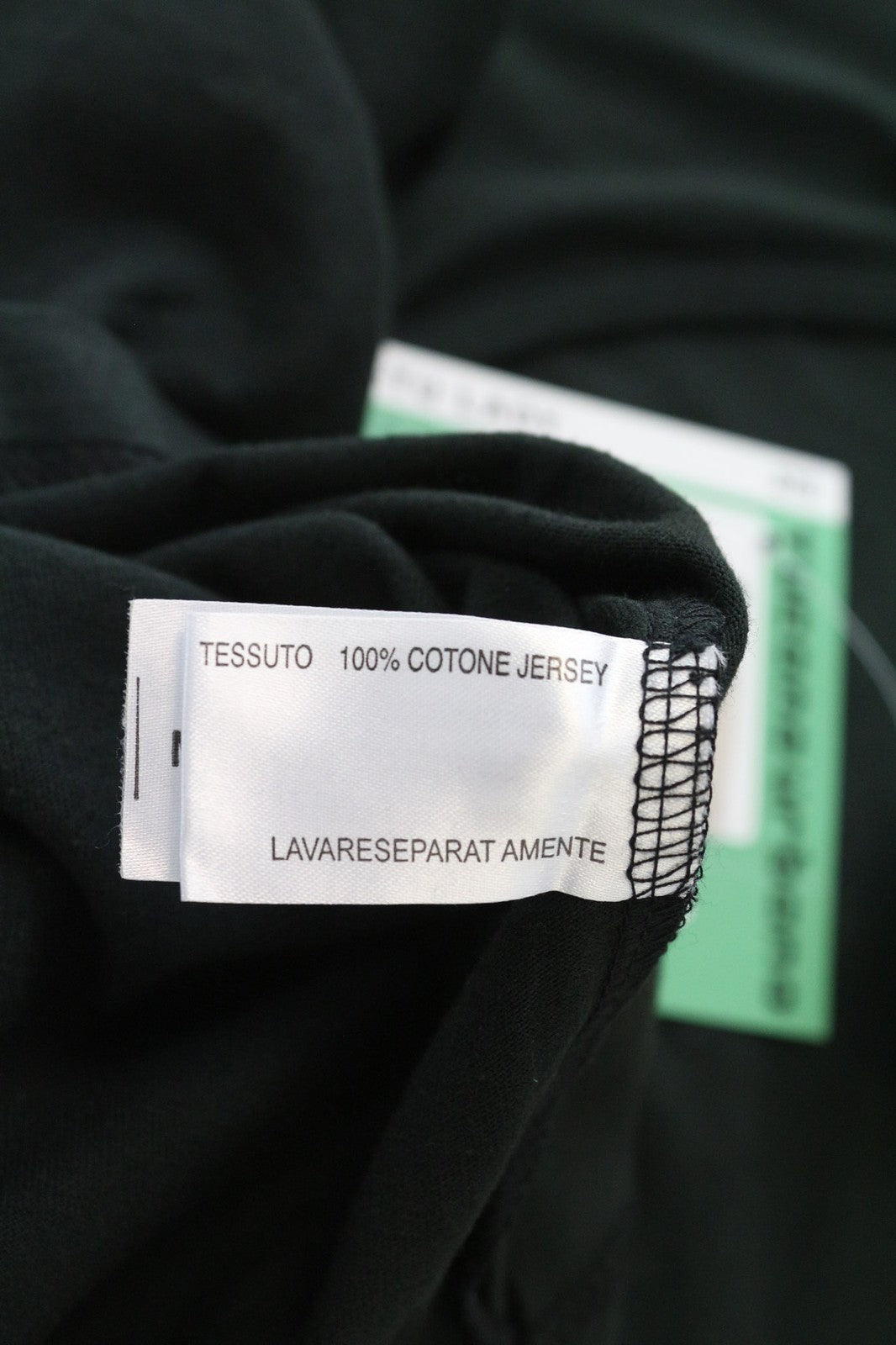 TUCANO URBANO T-TU Lady Women's T-Shirt S Black Cotton V-Neck Long Sleeve