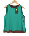 Green Polyester Blouse