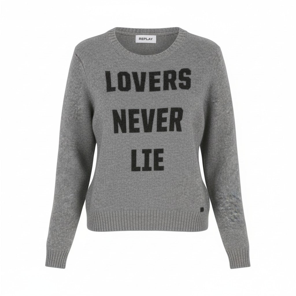 Grey Wool Jumper
