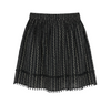 Black Cotton Skirt
