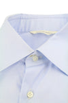 Blue Cotton Formal Shirt