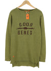 Green Cotton Jumper