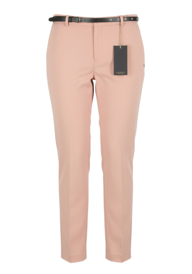 Rosa Polyestertuchhose