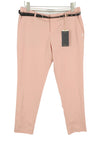 Pink Polyester Trousers